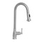Whitehaus Lead Free SS Sgl-Hole Faucet W/ Gooseneck Swivel Spout, Pull Down Spray WHS6800-PDK-BSS - alternate 2